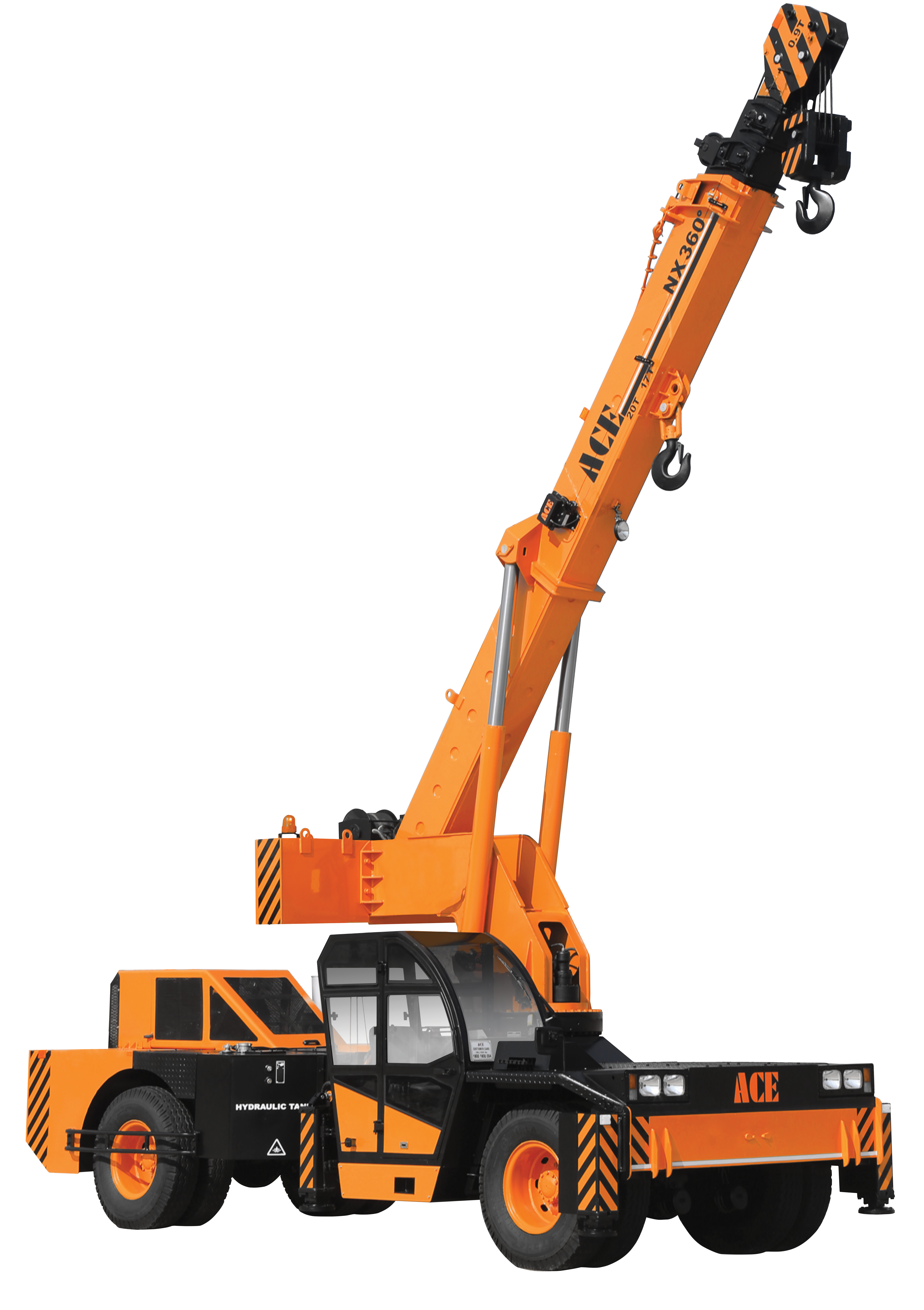 Crawler and heavy lifting cranes